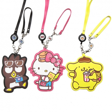 機場限定-HELLOKITTY&好朋友PU票卡夾-XOSanrio 三麗鷗 HELLO KITTY與好朋友機場限定票卡夾 酷企鵝