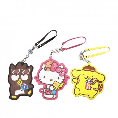 機場限定-HELLOKITTY&好朋友PU票卡夾-XOSanrio 三麗鷗 HELLO KITTY與好朋友機場限定票卡夾 酷企鵝