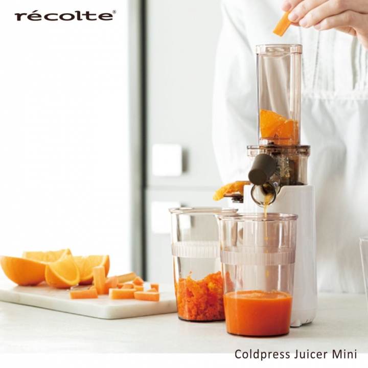  recolte Coldpress 冷壓萃取慢磨機 白