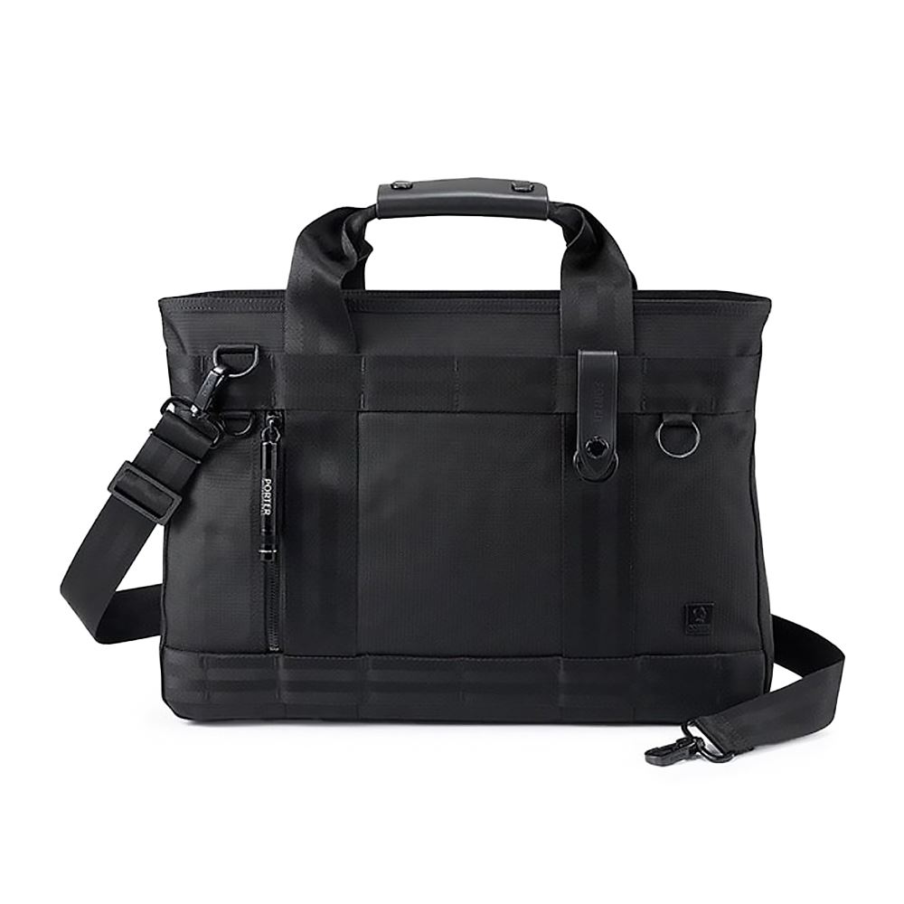 PORTER INTERNATIONAL NEW HEAT JET BLACK公事包