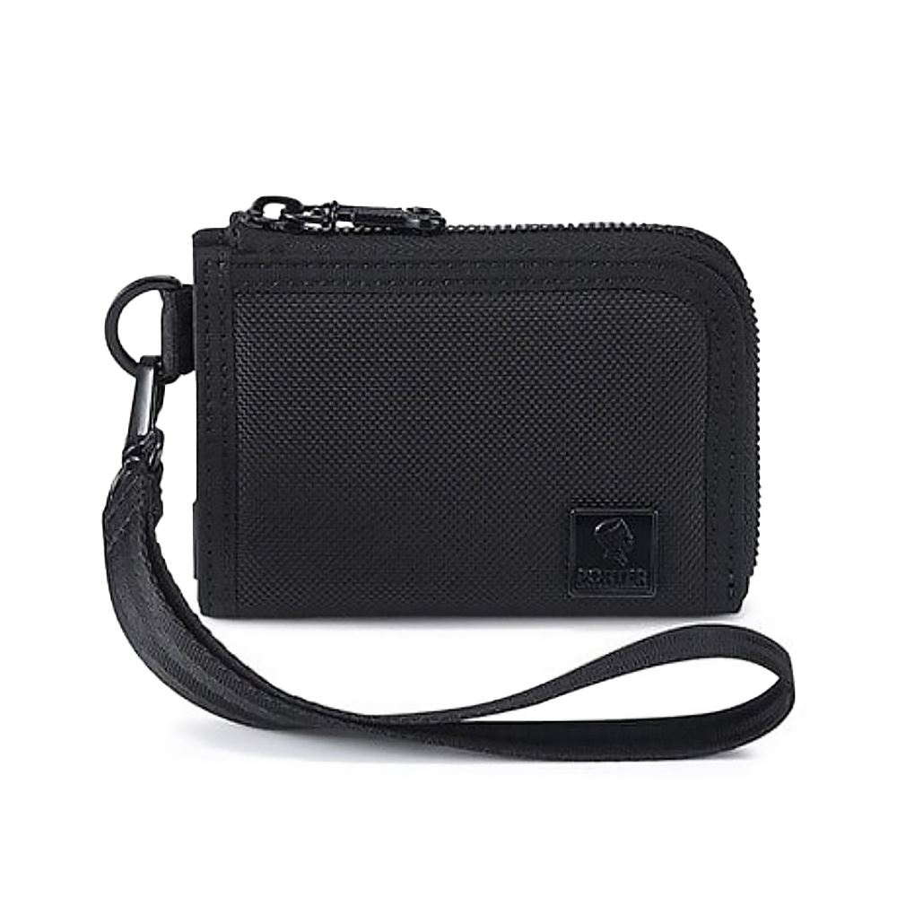 PORTER INTERNATIONAL NEW HEAT JET BLACK零錢包