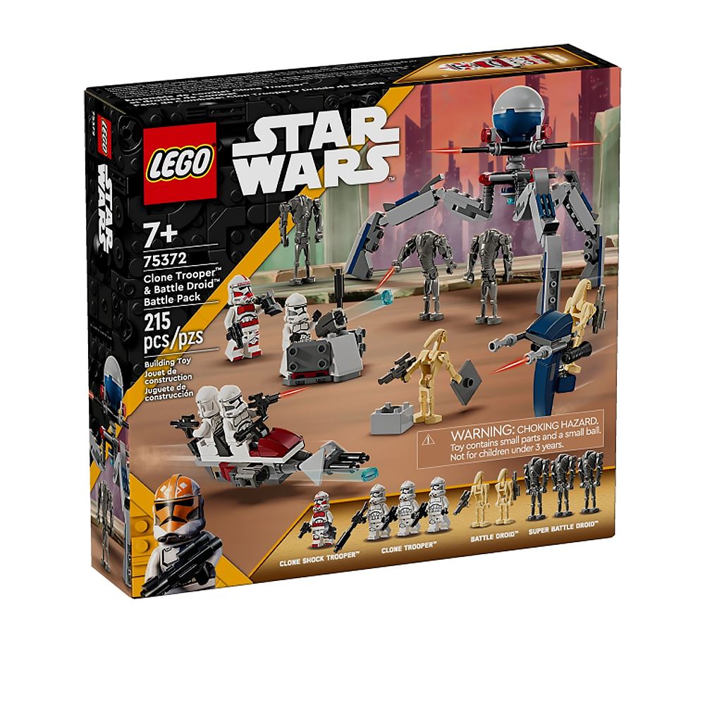 LEGO LEGO 樂高 Star Wars™系列 75372 複製人與戰鬥機器人大戰