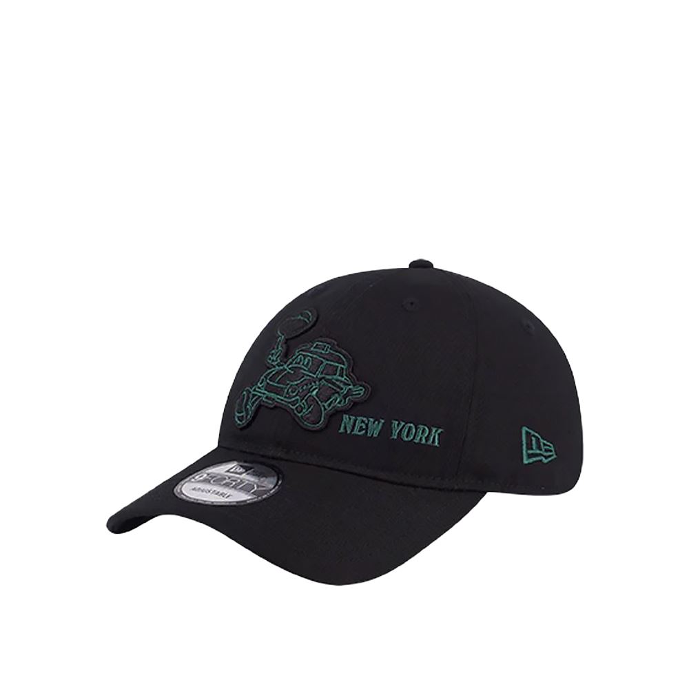 NEW ERA 940UNST CITY VIBE-NY CARTOON 紐約噴射機 黑