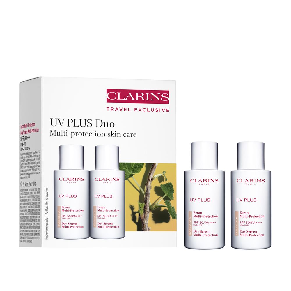 CLARINS 輕呼吸全效UV 隔離露Baby粉免稅套組