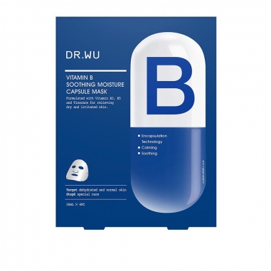 DR.WU VITAMIN B SOOTHING MOISTURE CAPSULE MASK 4PCSDR.WU 維他命B保濕舒緩膠囊面膜4PCS