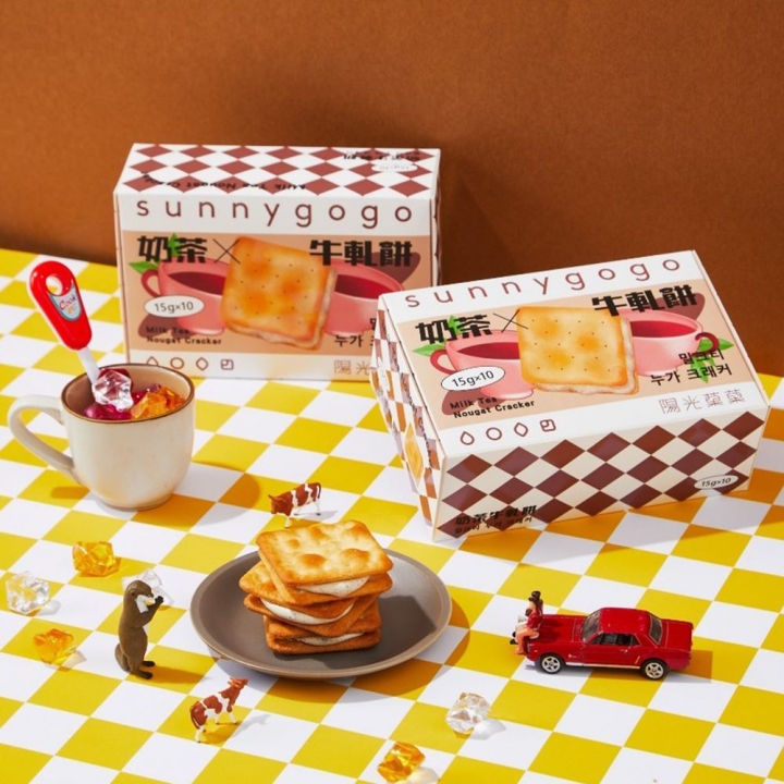 陽光菓菓｜奶茶牛軋餅陽光菓菓｜奶茶牛軋餅