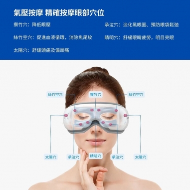 美國 RENPHO 氣壓式熱感眼部按摩器 黑色 RF-EM001BK美國 RENPHO 氣壓式熱感眼部按摩器 黑色 RF-EM001BK