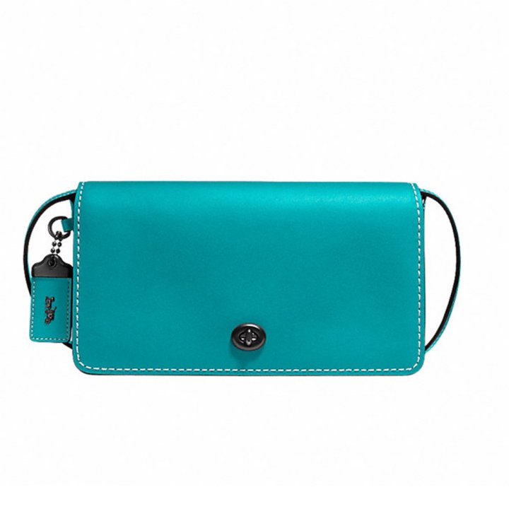 Coach蔻馳(精品) 棒球手套揉製皮革斜揹手袋