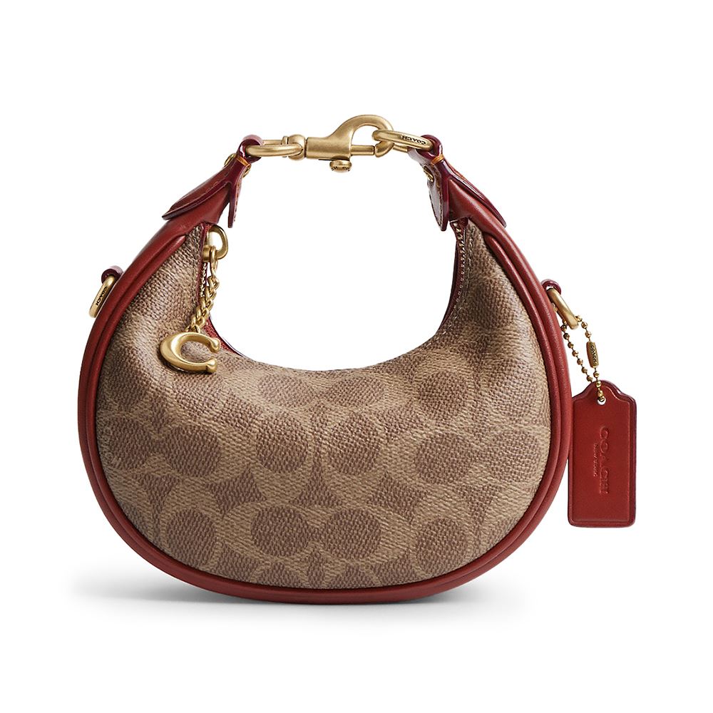 Coach JONIE 經典 SIGNATURE 帆布斜背包
