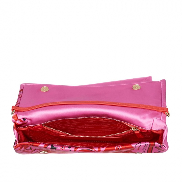 FOLD BANDANA PRINTED FABRIC CLUTCHFOLD肩背包