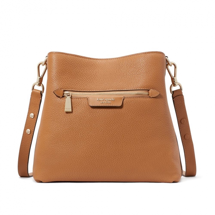 HUDSON PEBBLED LEATHER SHOULDER BAGHUDSON肩背包