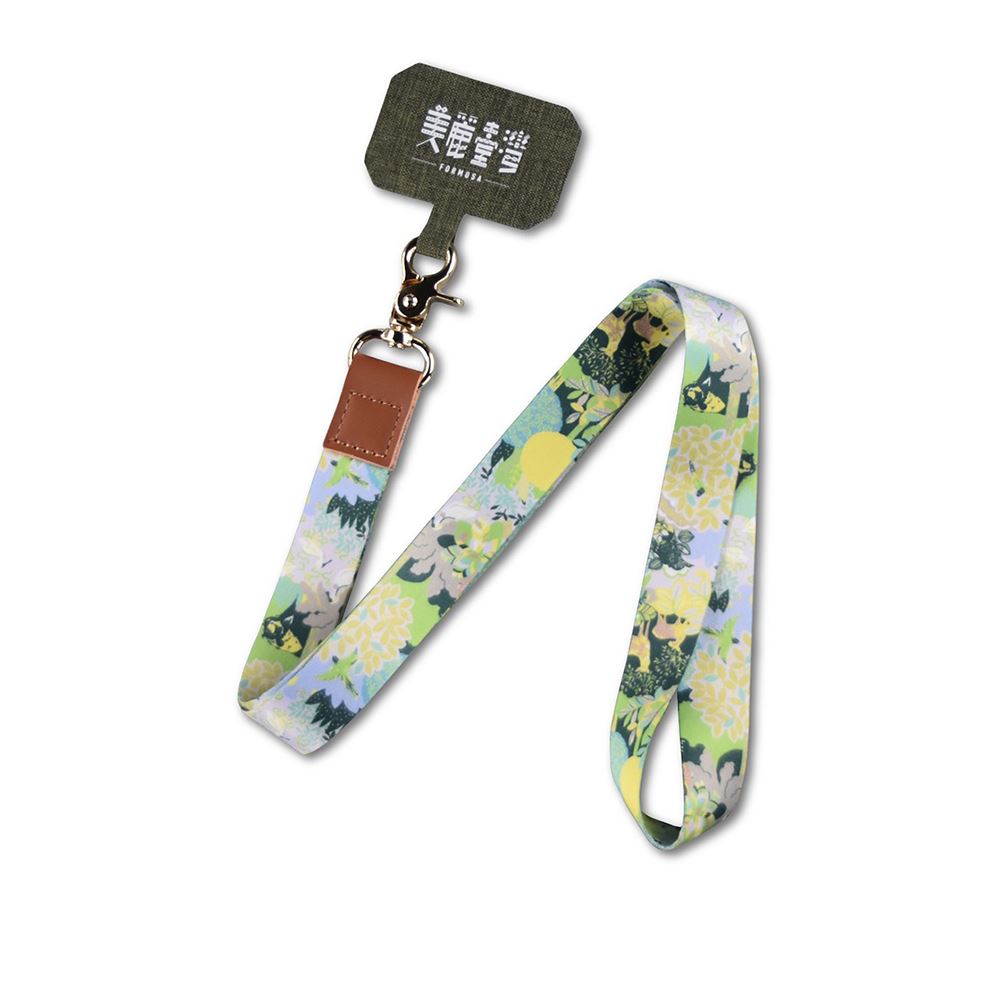 EVERRICH 【美麗台灣】山林綠萬用手機掛繩