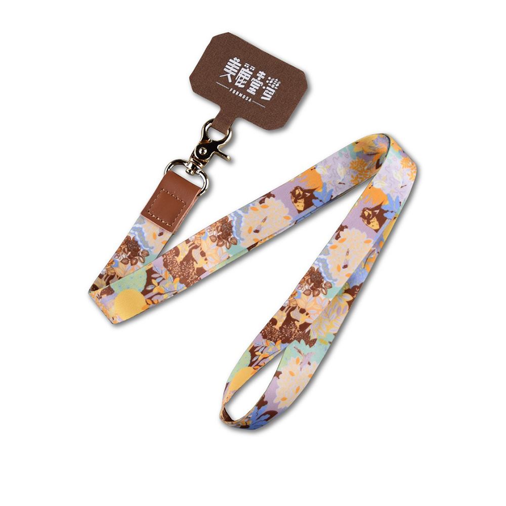 EVERRICH 【美麗台灣】大地棕萬用手機掛繩