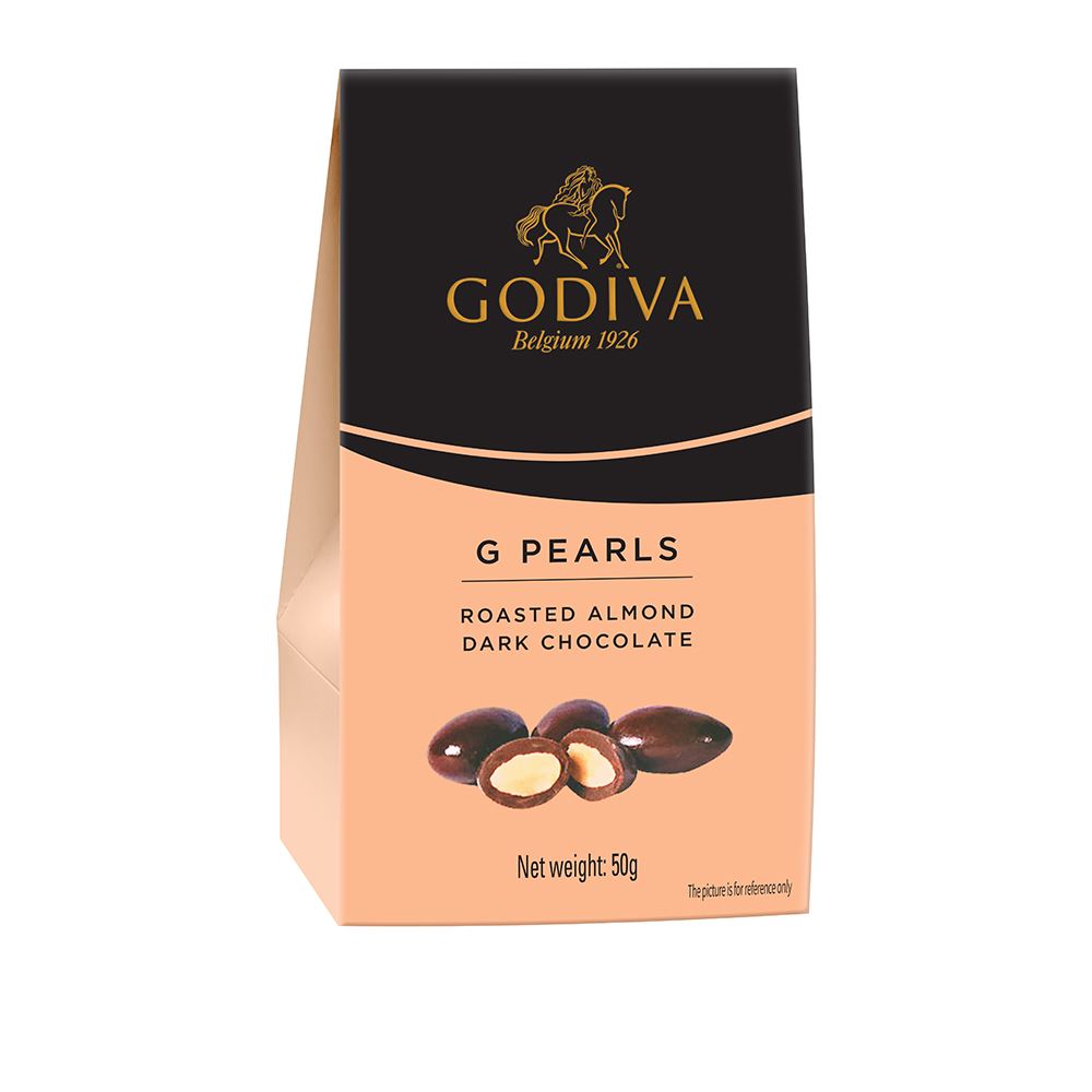 Godiva GODIVA｜G Pearls系列杏仁黑巧克力豆