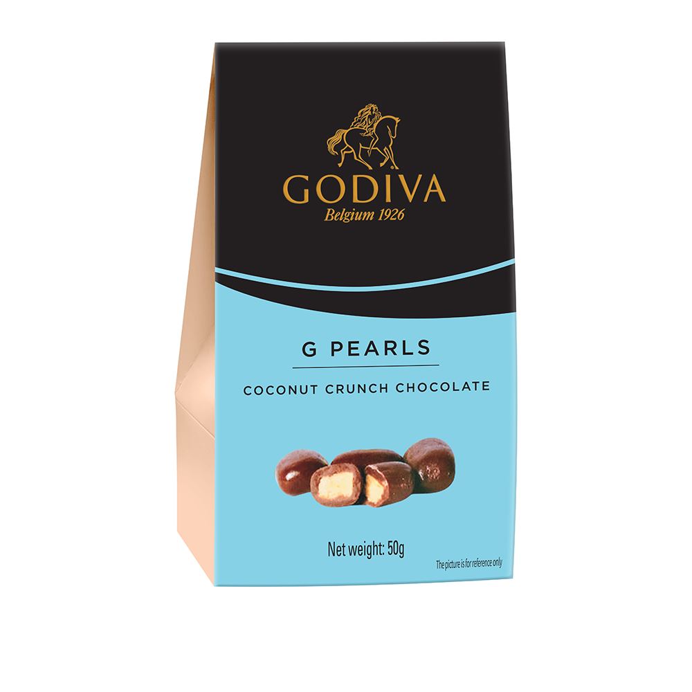 Godiva GODIVA｜G Pearls系列杏仁椰子味牛奶巧克力豆