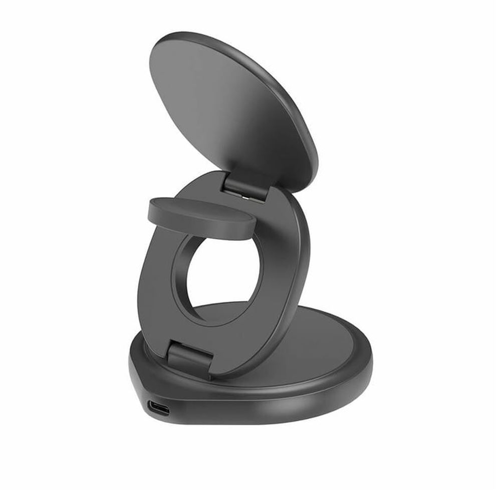 Bazic Bazic GoMag Gyre 三合一旋轉充電盤-黑