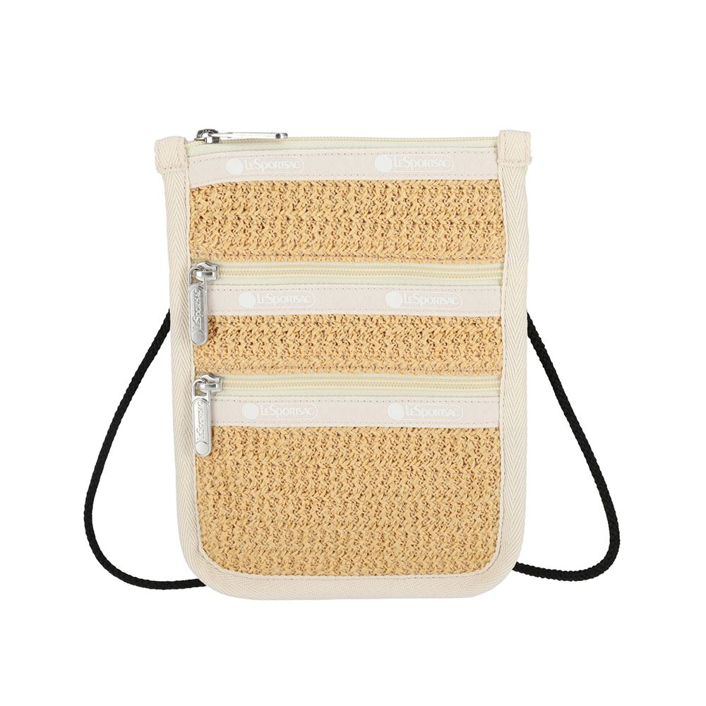 LeSportsac 三拉鍊斜背包