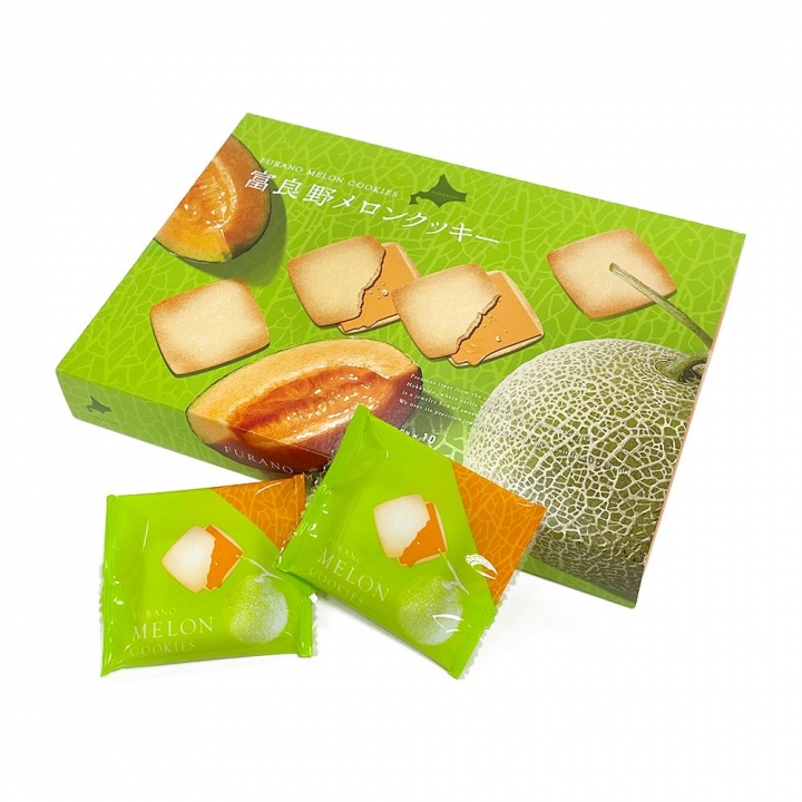 FURANO MELON COOKIES北見鈴木製菓｜富良野哈密瓜夾心餅乾禮盒