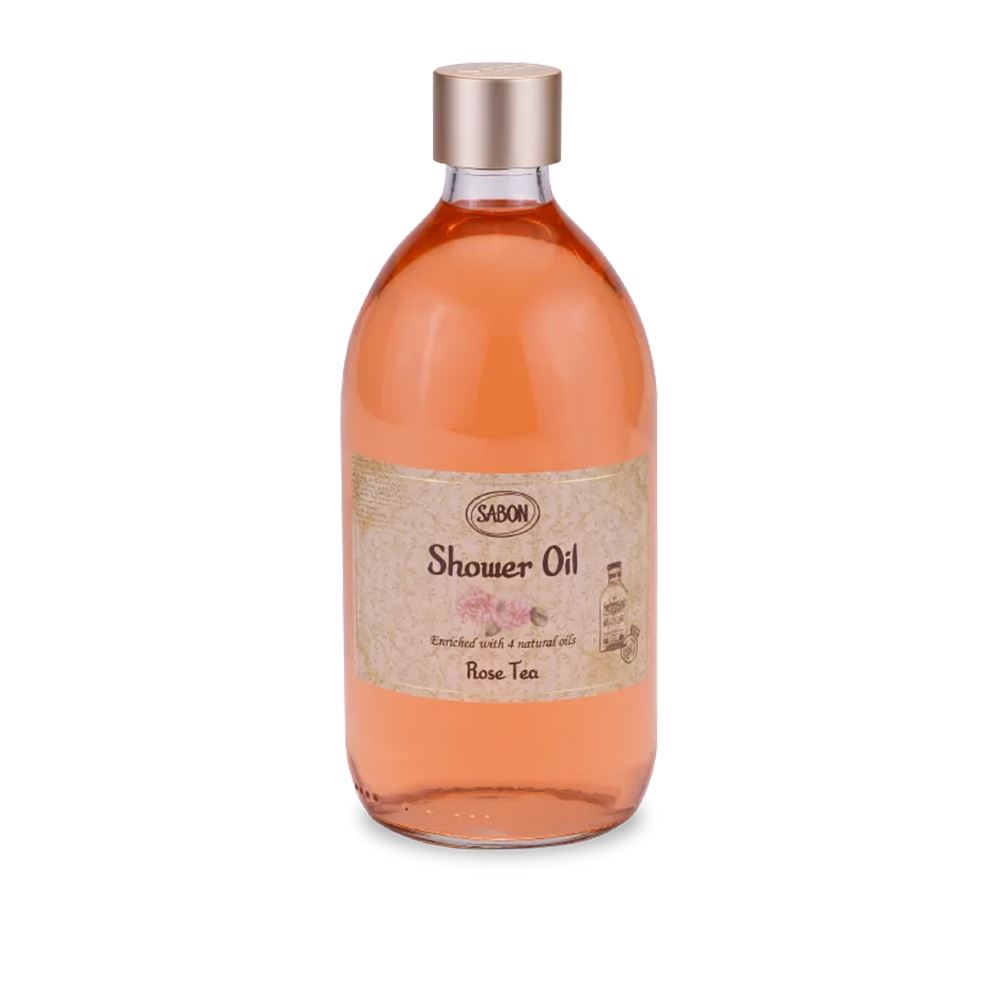 SABON 玫瑰茶語沐浴油500ml