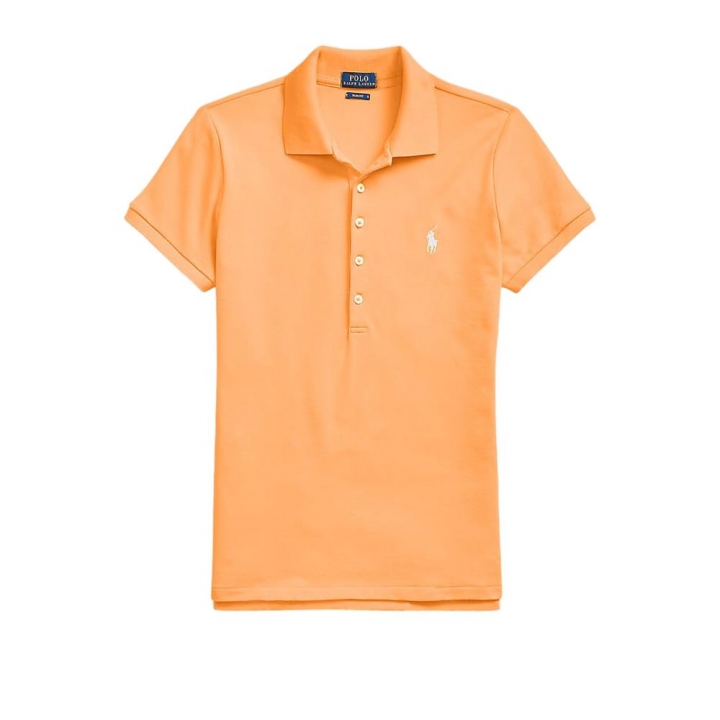 JULIE POLO-SLIM-SHORT SLEEVE-POLO SHIRTPOLO SHIRT SHOP女性POLO衫/上衣