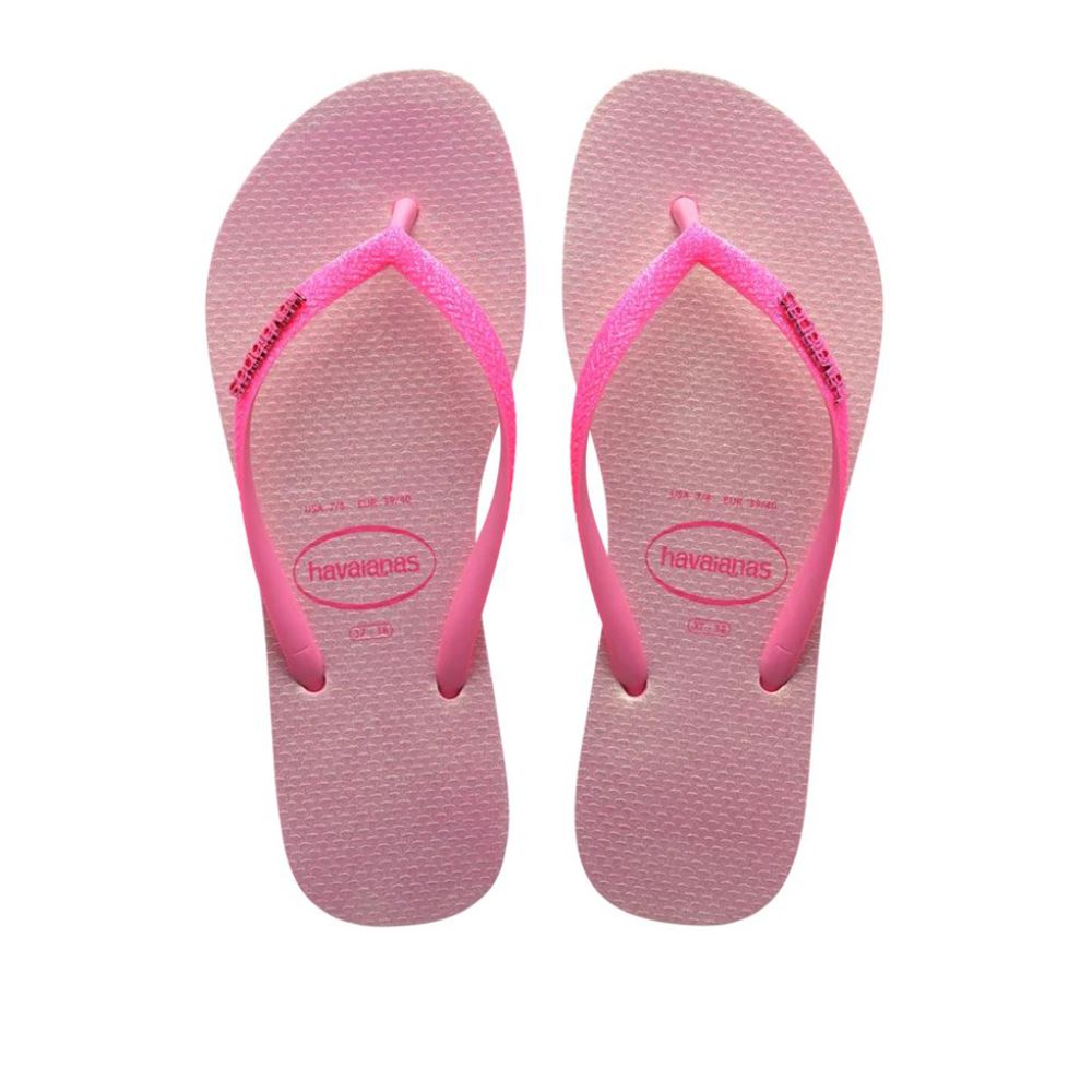 Havaianas Slim Glitter Iridescent拖鞋
