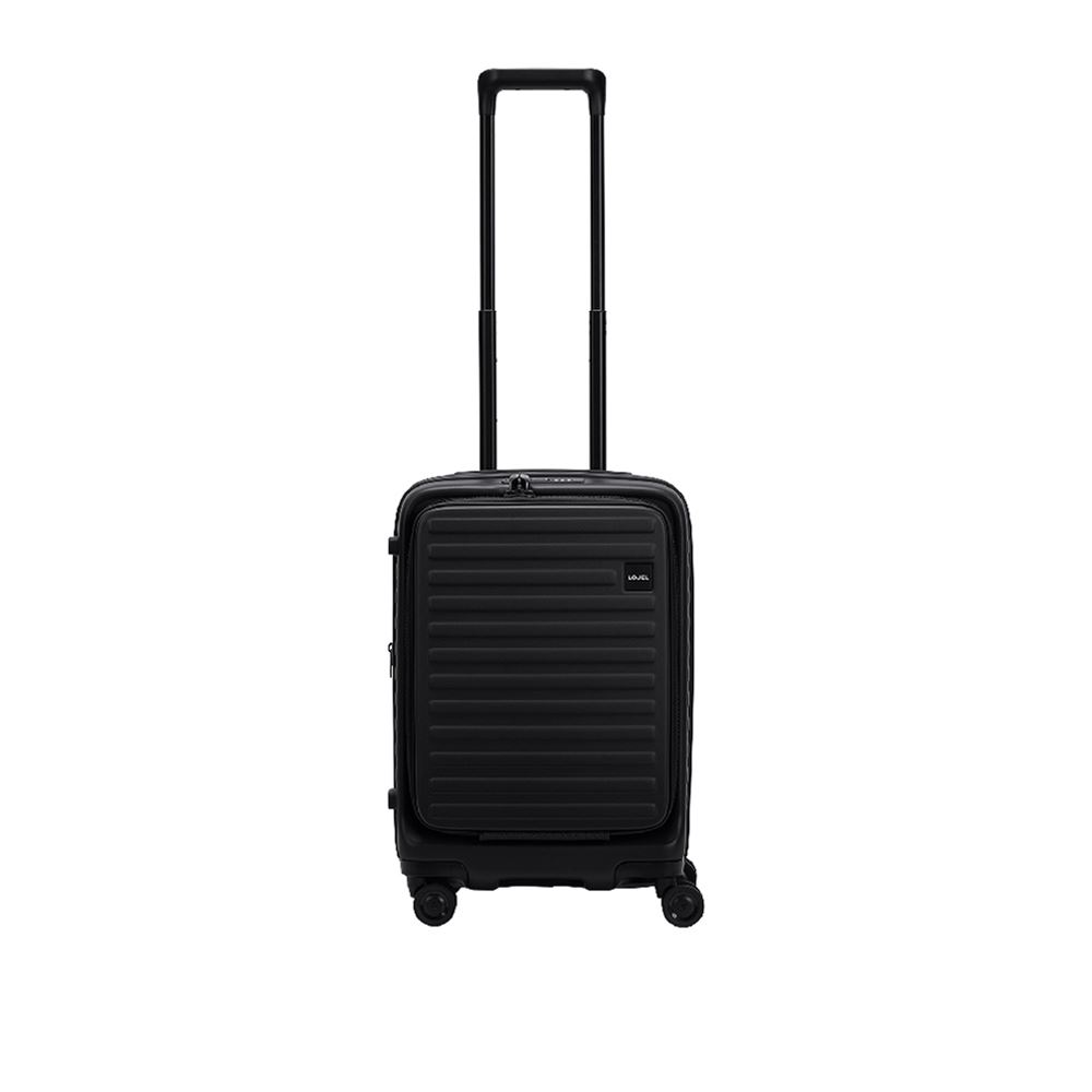 LOJEL LOJEL CUBO 升級版 21吋 前開式可擴充 防盜防爆拉鍊登機箱 酷黑