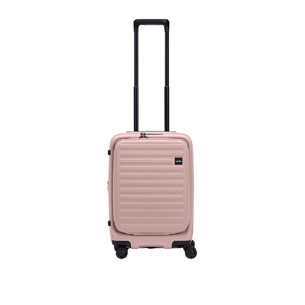 LOJEL LOJEL CUBO 升級版 21吋 前開式可擴充 防盜防爆拉鍊登機箱 嫩粉