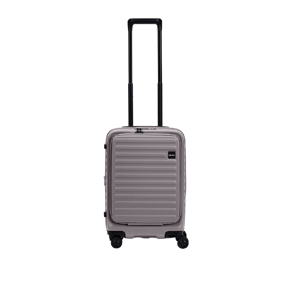 LOJEL LOJEL CUBO 升級版 21吋 前開式可擴充 防盜防爆拉鍊登機箱 大地灰
