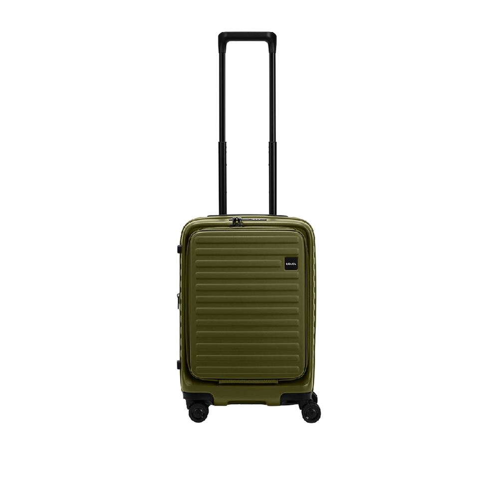 LOJEL LOJEL CUBO 升級版 21吋 前開式可擴充 防盜防爆拉鍊登機箱 仙人掌綠