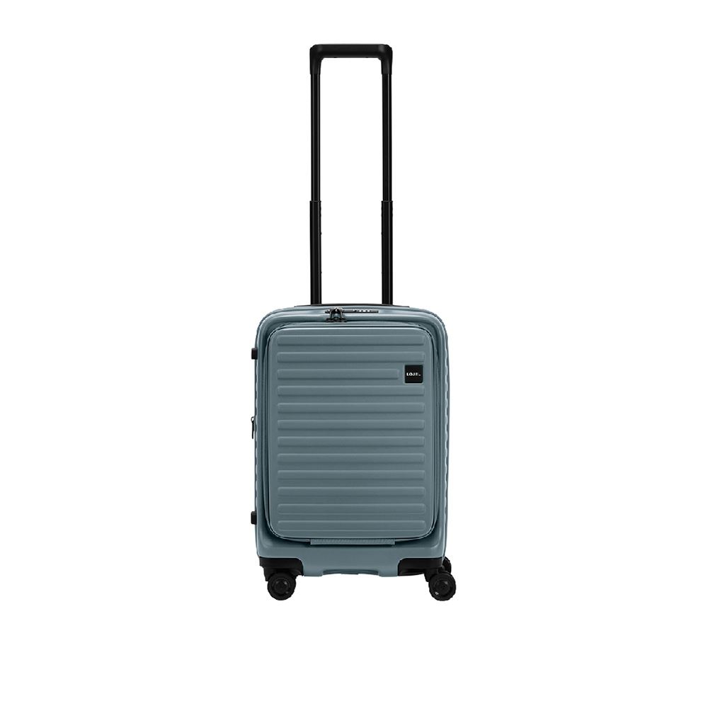 LOJEL LOJEL CUBO 升級版 21吋 前開式可擴充 防盜防爆拉鍊登機箱 岩石藍