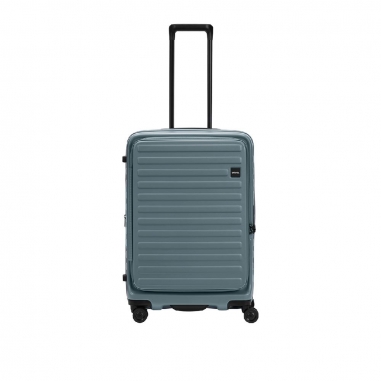 LOJELLOJEL LOJEL CUBO 升級版 26吋 前開式可擴充 防盜防爆拉鍊行李箱 岩石藍