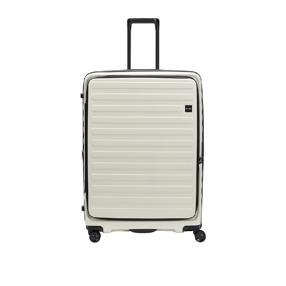 LOJEL LOJEL CUBO 升級版 30吋 前開式可擴充 防盜防爆拉鍊行李箱 象牙白