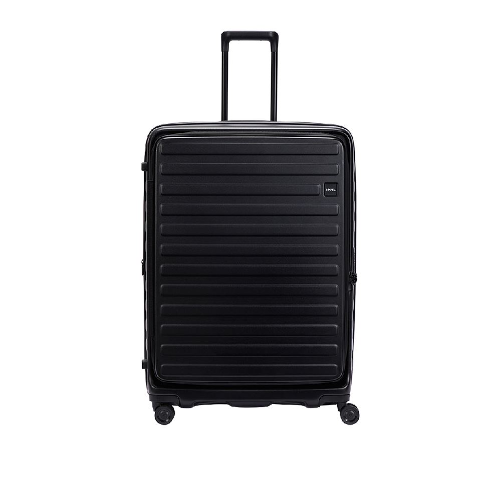 LOJEL LOJEL CUBO 升級版 30吋 前開式可擴充 防盜防爆拉鍊行李箱 酷黑