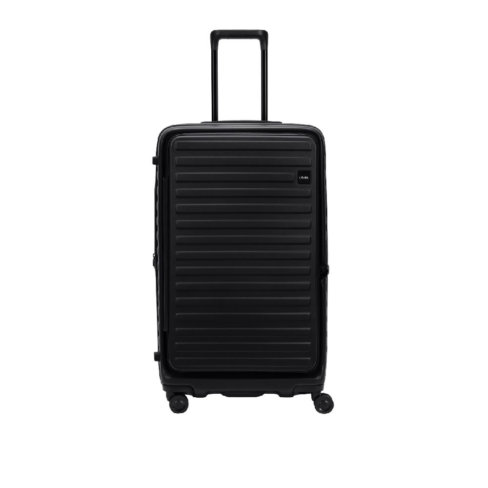 LOJEL LOJEL CUBO 升級版 29.5吋 前開式可擴充 防盜防爆拉鍊行李箱 酷黑
