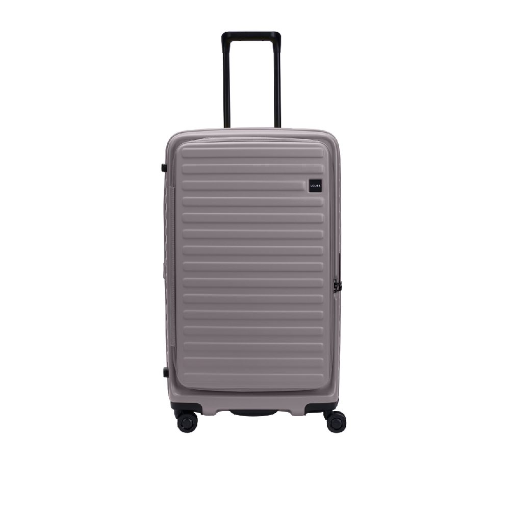 LOJEL LOJEL CUBO 升級版 29.5吋 前開式可擴充 防盜防爆拉鍊行李箱 大地灰
