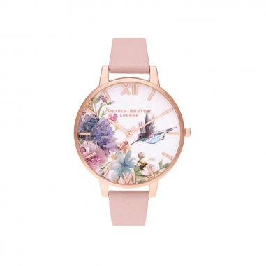 Olivia BurtonOlivia Burton Painterly Prints 鳥語花香款女錶