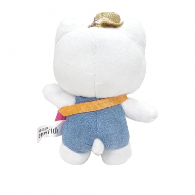 Sanrio三麗鷗|HELLO KITTY 10CM 絨毛吊飾/鑰匙圈