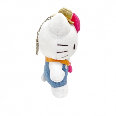 Sanrio三麗鷗|HELLO KITTY 10CM 絨毛吊飾/鑰匙圈
