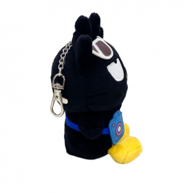 Sanrio三麗鷗|KITTY好朋友 酷企鵝XO 10CM 絨毛吊飾/鑰匙圈