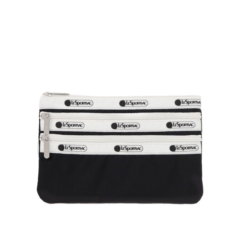 LeSportsac 三層拉鍊化妝包