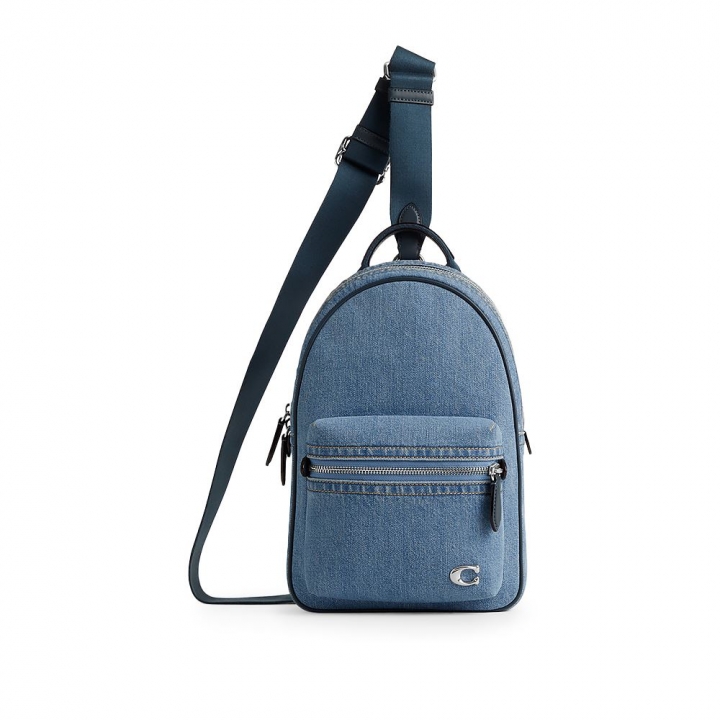 CHRT P DNM INDIGO DENIM ONECHARTER PACK 腰包