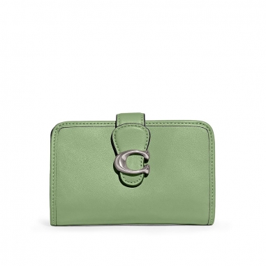 Coach蔻馳(精品) TABBY MEDIUM WALLET 皮夾 零錢包