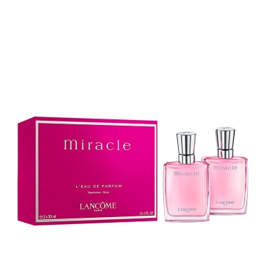 MIRACLE EAU DE PARFUM DUO SET真愛奇蹟香水兩瓶裝特惠組