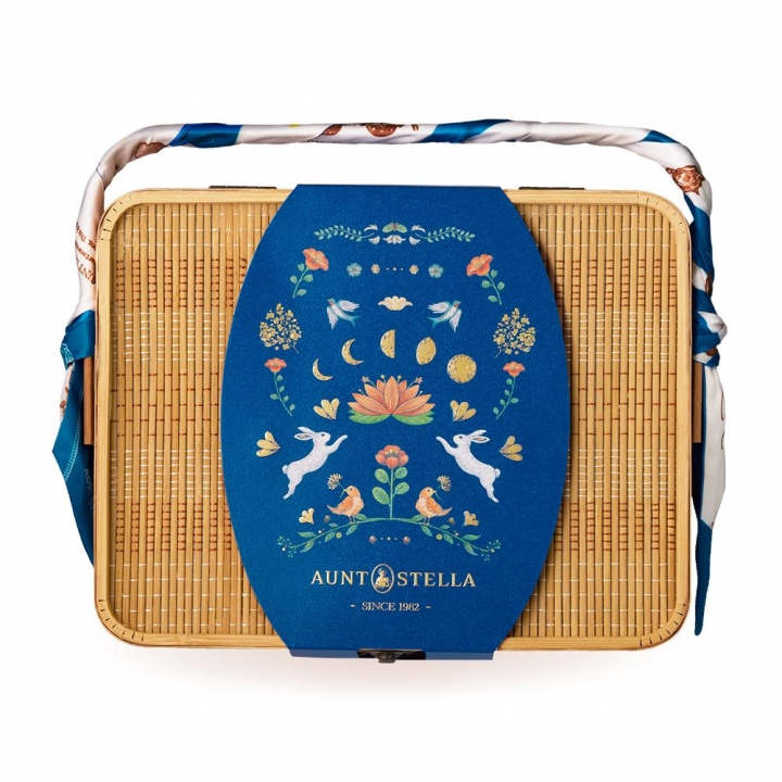 Aunt Stella 詩特莉｜星夜之盛竹籃禮盒（預購商品）