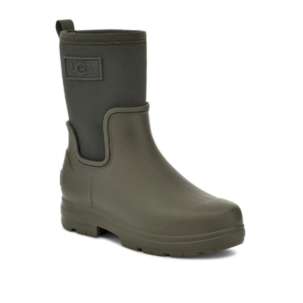 UGG UGG｜Women's Droplet Mid 防水圓頭套穿雨靴 森林灰綠色