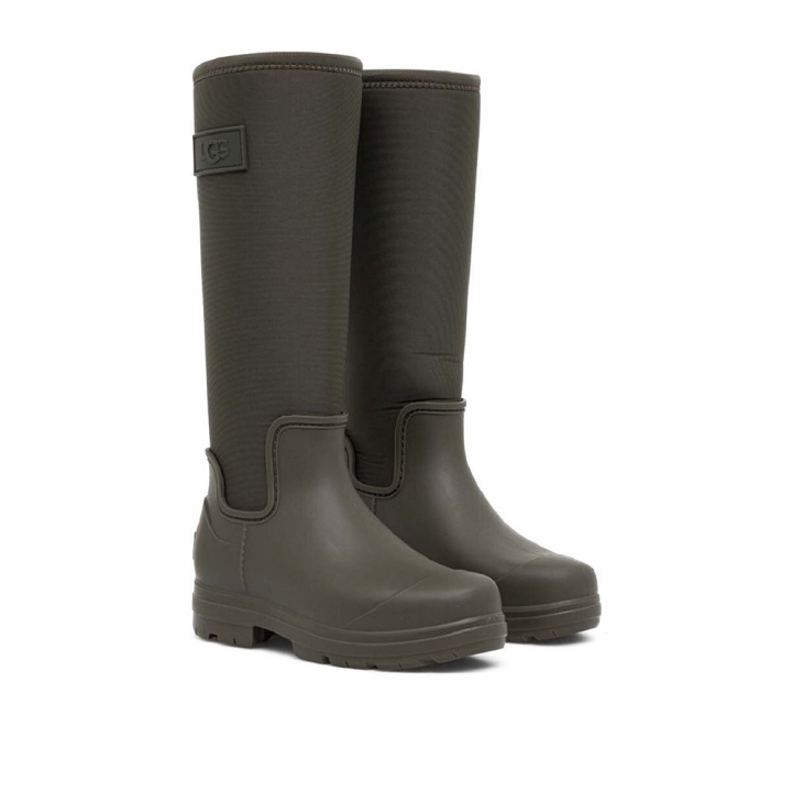 UGG｜Women s Droplet Tall 長靴雨鞋 森林灰綠色