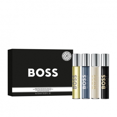 Minis - TREX - SP24 - EDT10 + EDP10 + INF10 + PRF10BOSS 博斯男性四件組 BOSS 博斯自信旅行裝香水噴霧禮盒
