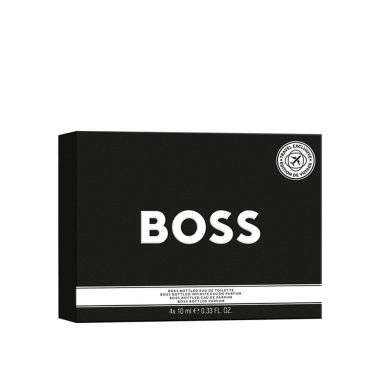 Minis - TREX - SP24 - EDT10 + EDP10 + INF10 + PRF10BOSS 博斯男性四件組 BOSS 博斯自信旅行裝香水噴霧禮盒