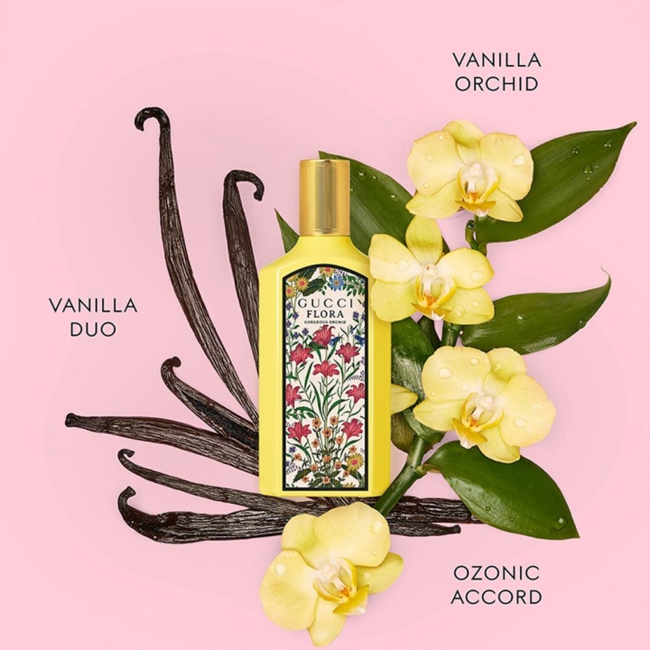 Flora EDP Gorgeous Orchid 100ml古馳幻夢香草蘭香型女士香水補充裝 100ml (3.3oz)
