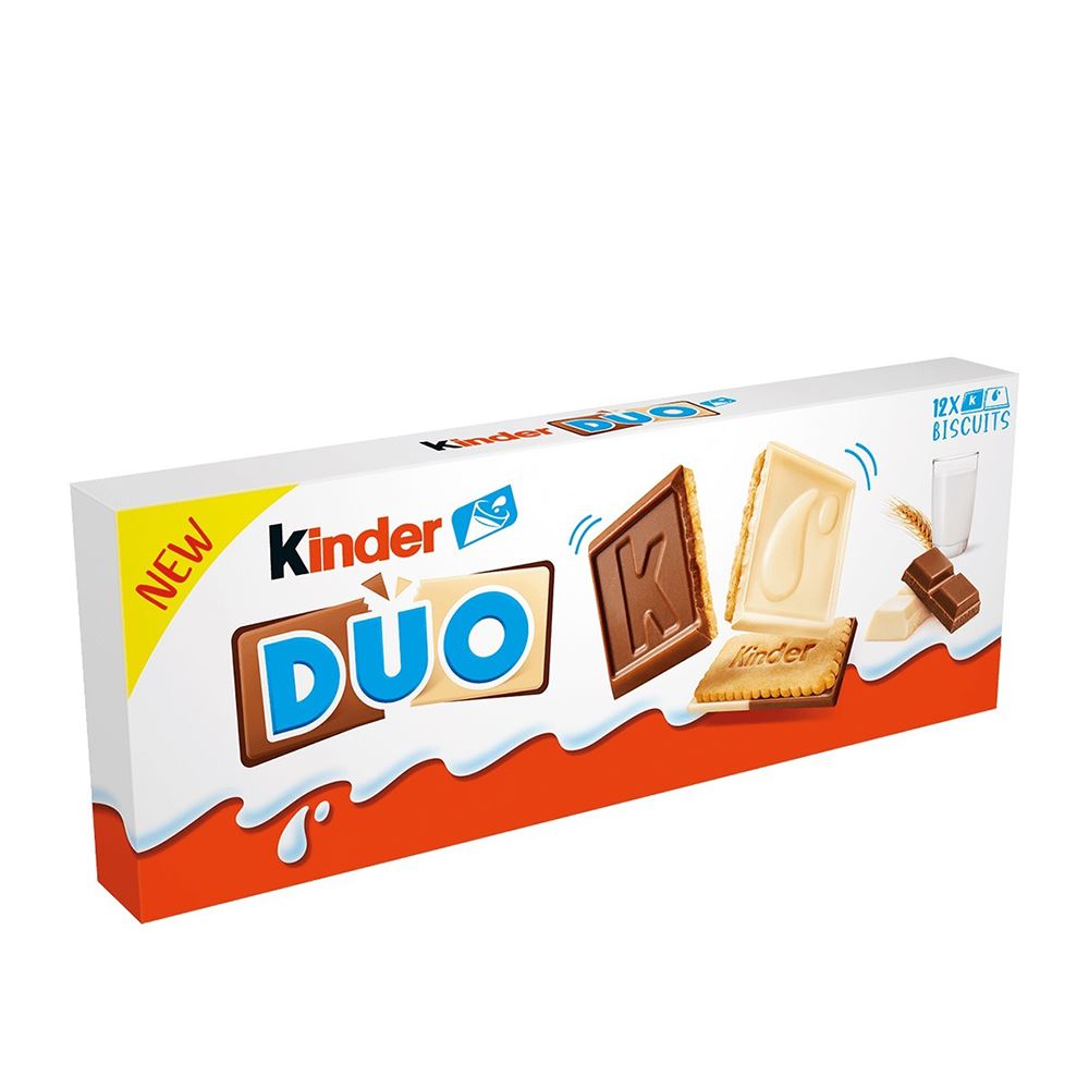 Kinder Kinder 健達Duo牛奶可可餅乾